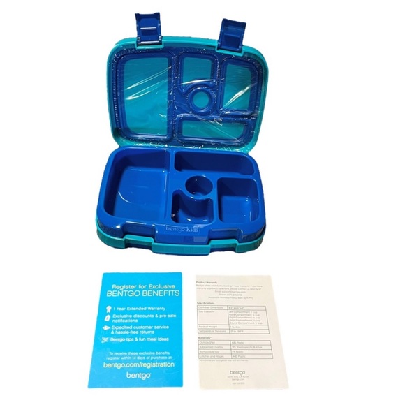 Bentgo Kid’s Shark Bentgo Lunchbox - Picture 7 of 12